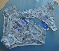 Slip und String < SCHIESSER > Hell blau Gr.42 + 44. Neu Bayern - Zorneding Vorschau