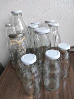 Milchflaschen Sirupflaschen aus Glas wie NEU diverse Größen Hessen - Schöneck Vorschau