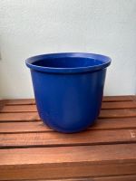 Übertopf pflanztopf Balkon Zimmerpflanze blau groß Berlin - Lichtenberg Vorschau
