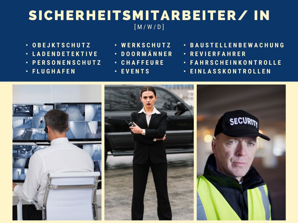 Security (m/w/d) in 12557 Köpenick gerne Quereinsteiger! in Berlin