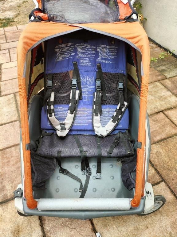 Thule Chariot Captain XL 2 Fahrradanhänger für 2 Kinder in Gau-Algesheim