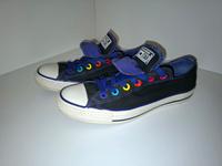 Converse All Star Chuck 41 Regenbogen rainbow schwarz Berlin - Wilmersdorf Vorschau