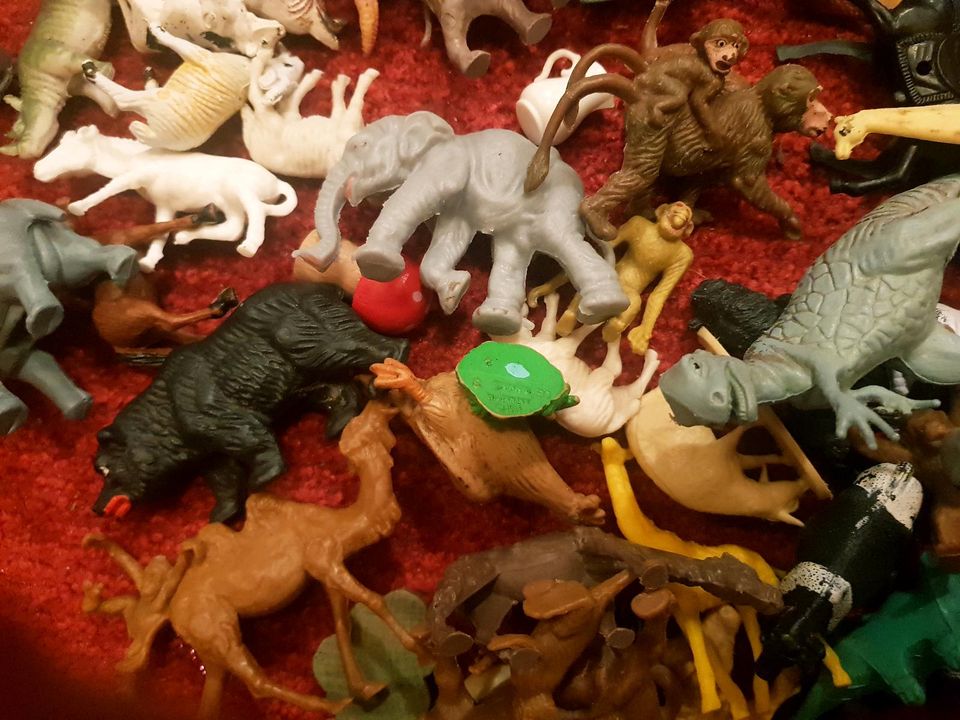 DDR VEB Plaho Spielzeug Tiere Plastik, in Kloster Lehnin