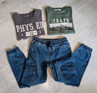 ZARA 3-tlg. Jungen Paket Gr. 128/134 Shirts Jeans Cargohose Thüringen - Erfurt Vorschau