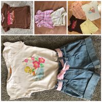 5tlg Set/Kombi Gr 110 Shorts Bluse Shirts Mädchen Frankfurt am Main - Rödelheim Vorschau