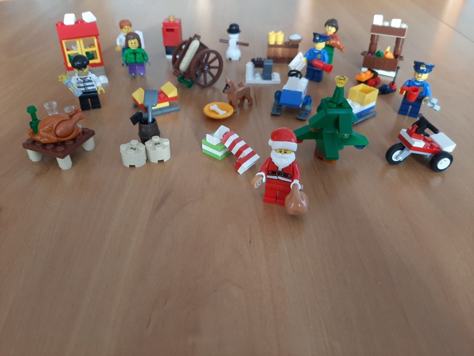 LEGO City 60063 Advent Weihnacht Kalender ohne OVP in Windehausen