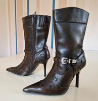 Stiefeletten Stufel Damen Western Größe 36 dunkelbraun Sachsen - Niederwiesa Vorschau