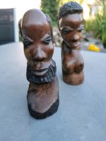 Holzfiguren aus Afrika (Äthiopien) 50er Jahre Bayern - Welden Vorschau