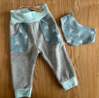 Baby Glitzer Jersey Hose Gr. 62/68 und Tuch mit Elefanten Neuhausen-Nymphenburg - Neuhausen Vorschau