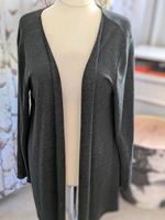 Neuwertig Merino Lange Strickjacke Anthrazit XL 42- 44 Wandsbek - Hamburg Bergstedt Vorschau