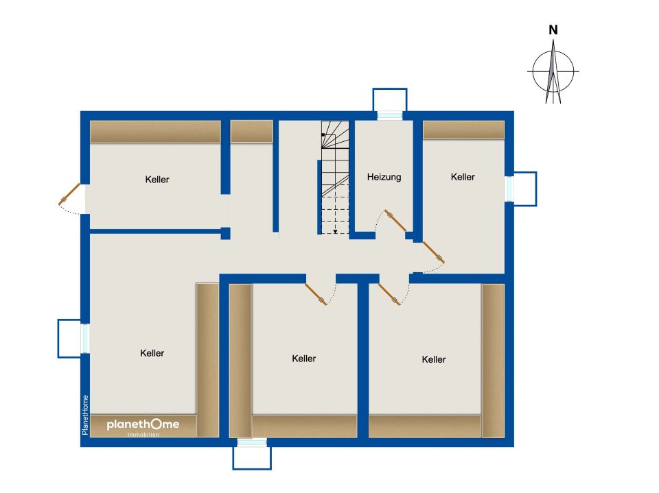 Einfamilienhaus in Vilshofen in zentrumsnaher Wohnlage m. attraktivem Garten - auch als 2-FH nutzbar in Vilshofen an der Donau