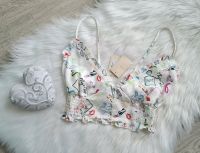 Maje printed Bralette Croptop ruffled satin boho hippie Essen-West - Holsterhausen Vorschau