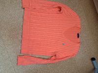 Ralph Lauren  Strick Pullover Zopfmuster V-Ausschnitt lachs XL Bayern - Tittling Vorschau