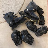 Rollerblade Set K2 Gr:45/46 incl Schutzset top Zustand Sachsen-Anhalt - Lutherstadt Wittenberg Vorschau