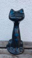 Katze ~ Skulptur ~ Manuel Felguerez ~ schwarz-blau Hessen - Schaafheim Vorschau