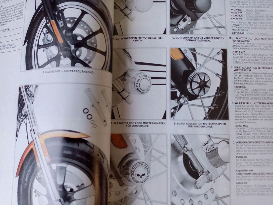 Harley Davidson parts  Zubehör Katalog 2016 in Seligenstadt