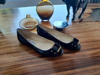 Jimmy choo Ballerinas 37 schwarz/dunkelrot Nordrhein-Westfalen - Kaarst Vorschau