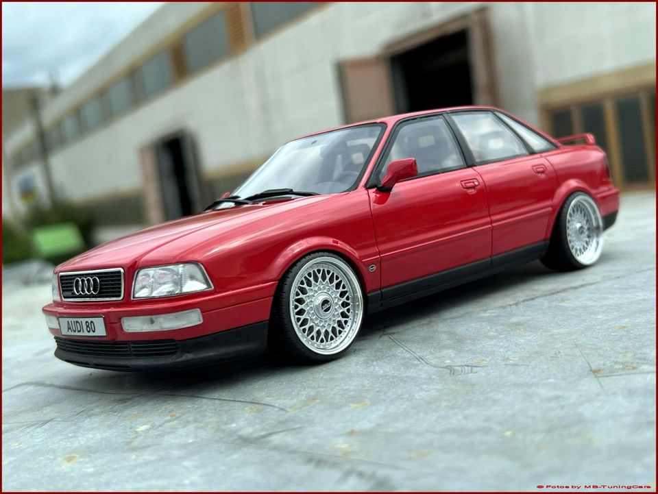 1:18 Audi 80 Quattro Competition Limousine 1994 + BBS RS Alufelge in Weimar