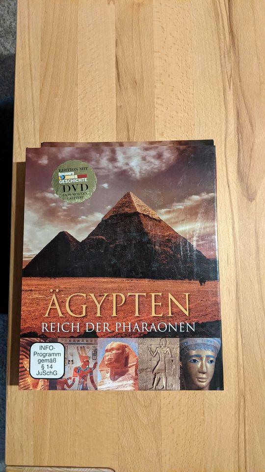NEU, Buch und DVD "ÄGYPTEN REICH DER PHARAONEN" in Düsseldorf
