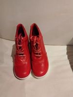 Plateauschuhe  Sneaker 35 rot Hessen - Lahntal Vorschau