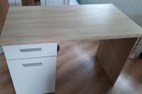 Schreibtisch Kinderzimmer Holz Weiß Sonoma Eiche 110x60 Hessen - Petersberg Vorschau