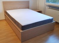 IKEA MALM Bett 140x200 cm, komplett, Matr.Morgedal, 2 Bettkästen Wuppertal - Elberfeld Vorschau