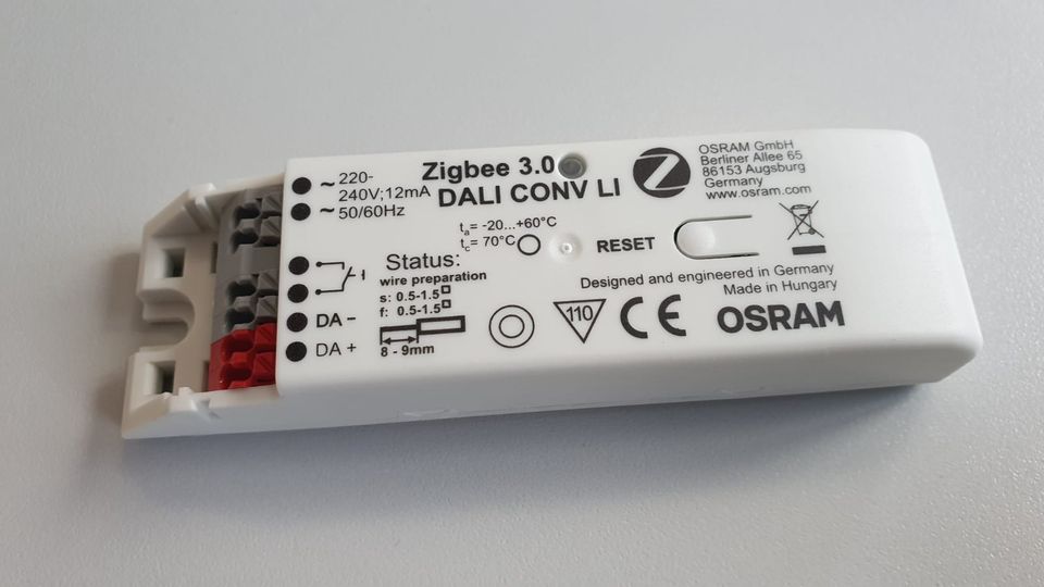 OSRA LED-DALI-Betriebsgerät ZIGBEE 3.0 Konverter in Chemnitz