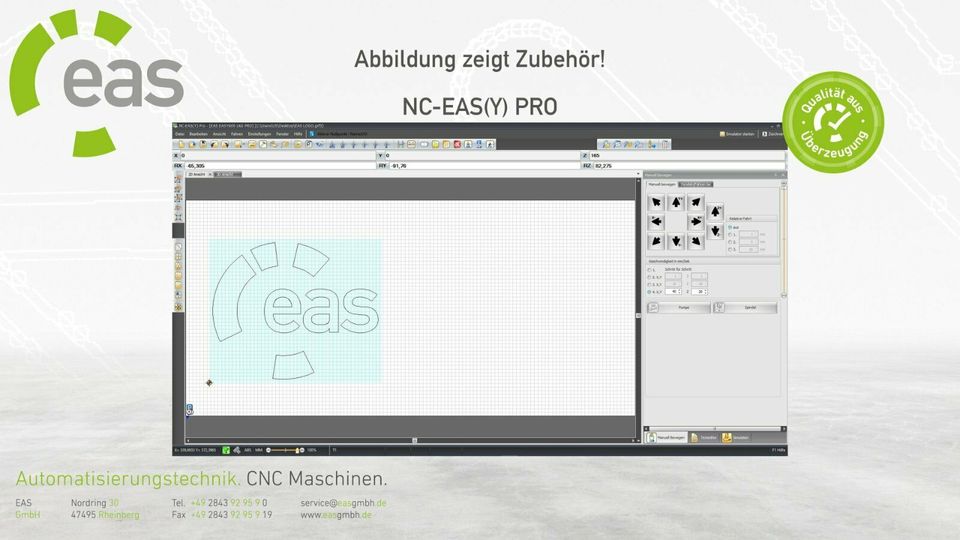 CNC Fräse - EASY 440 KG PRO - EAS GmbH / 7870€* in Rheinberg