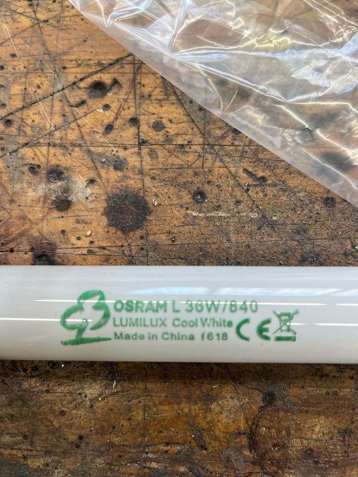 34x Osram T8 Lumilux 36W - 840 Kaltweiß | 120cm + Sicherungen in Berlin