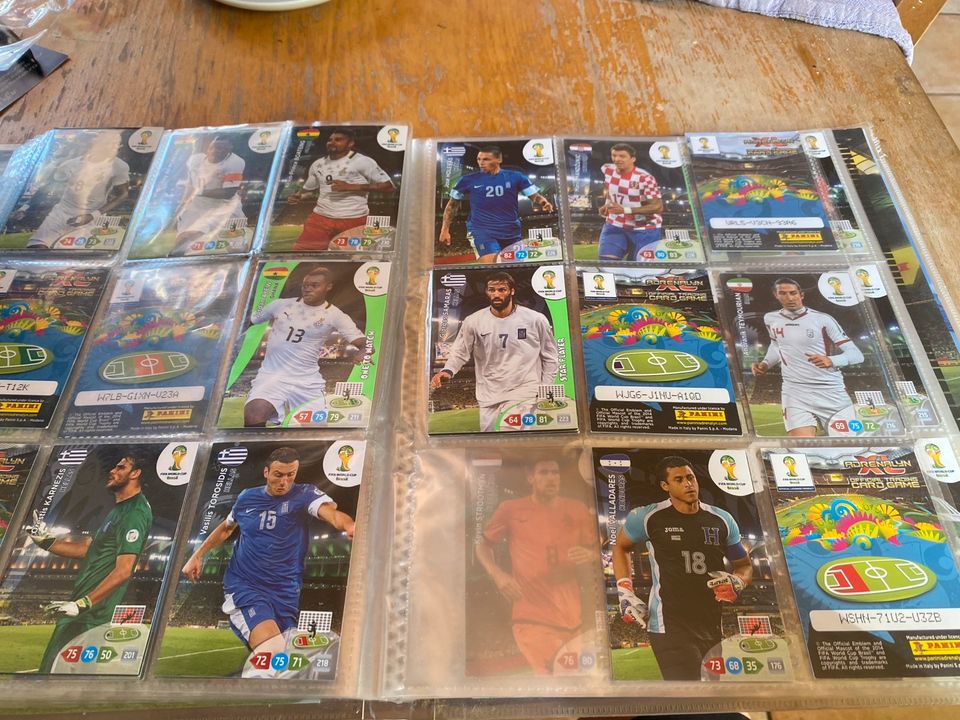 WM 2014 Brasil Sticker Heft Panini in Garmisch-Partenkirchen