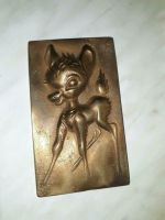 Bronze Plakette " BAMBI " nach Motiven von Walt Disney Brandenburg - Ortrand Vorschau