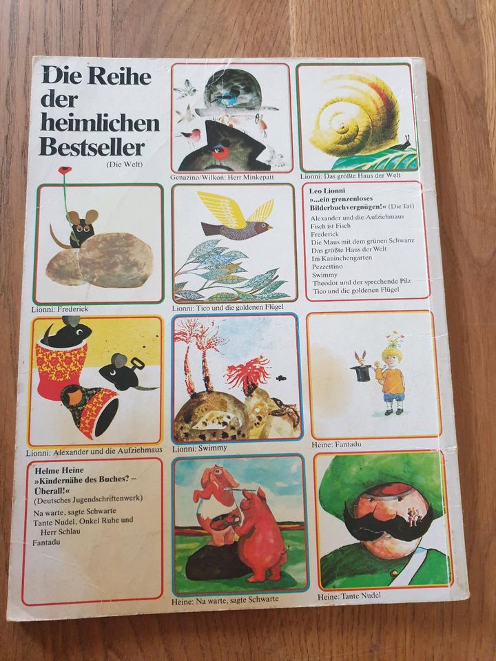 Buch - Alexander und die Aufziehmaus von Middelhauve Lionni 1986 in Neckartenzlingen