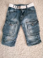 Junge Shorts Jeans in Gr 128 blau Niedersachsen - Werlte  Vorschau