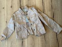 Bata Damen Lederjacke Gr. 40 Beige Jacke Hessen - Reinhardshagen Vorschau