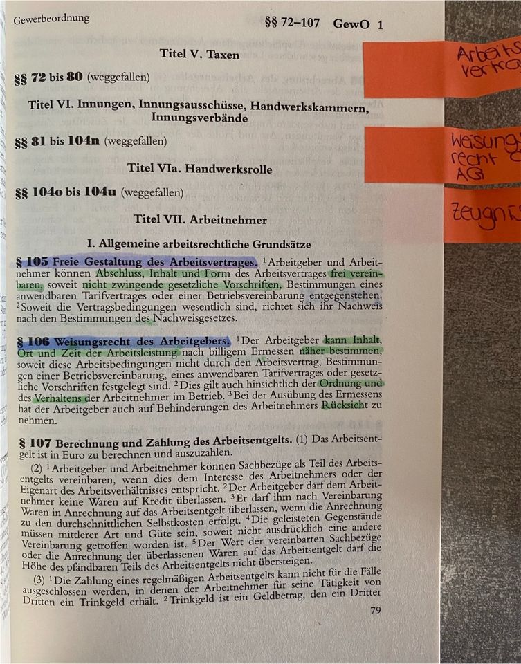 Gewerbeordnung 41. Auflage 2020 in Fürstenfeldbruck