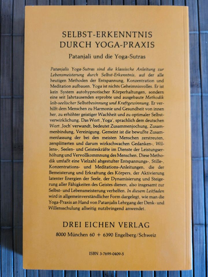 Selbst- Erkenntnis durch Yoga Praxis von K.O.Schmidt in Bielefeld