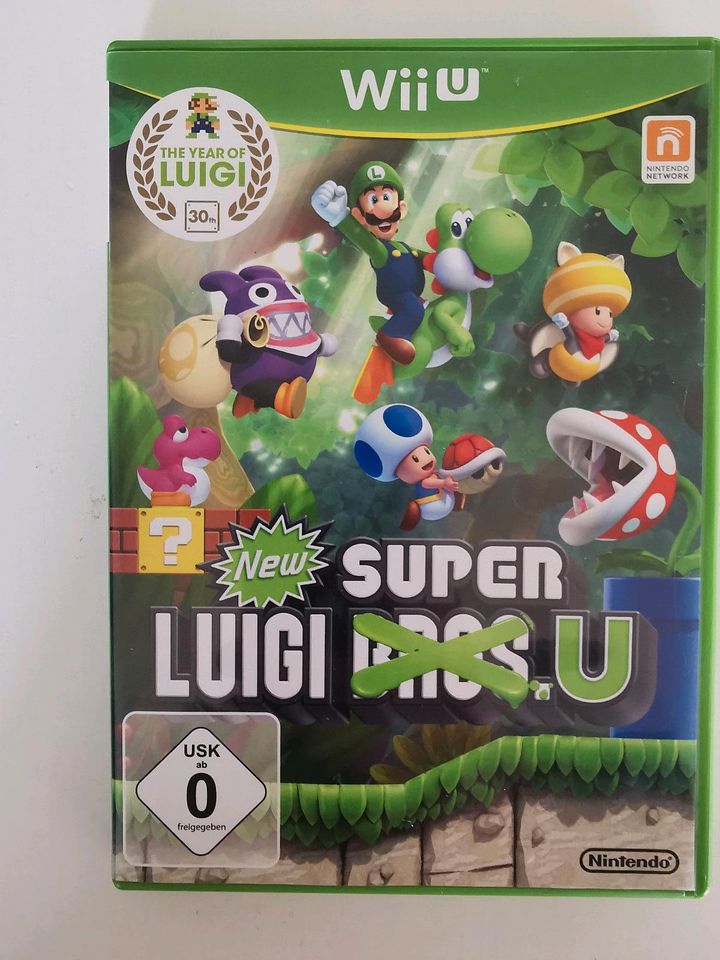 New super Luigi u wii u in Wiesbaden