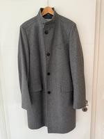 HUGO BOSS Herren Wintermantel Mantel Coat grau Gr. 54 Schurwolle Nordrhein-Westfalen - Ennepetal Vorschau