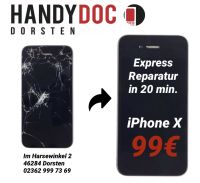 Apple iPhone X Display Glas Reparatur 12 Monate Garantie Nordrhein-Westfalen - Dorsten Vorschau