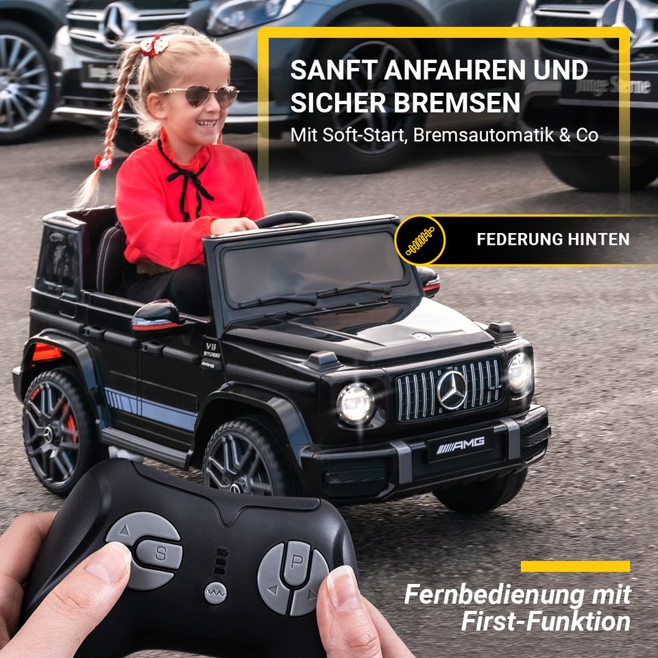 Actionbikes Motors Kinder Elektroauto Mercedes Benz Amg G63 W463 in Breitengüßbach