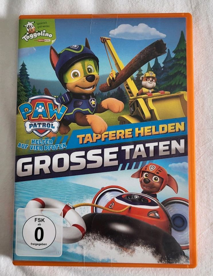 Paw Patrol DVD's, je 2,50 € in Ehrenberg (Rhön)