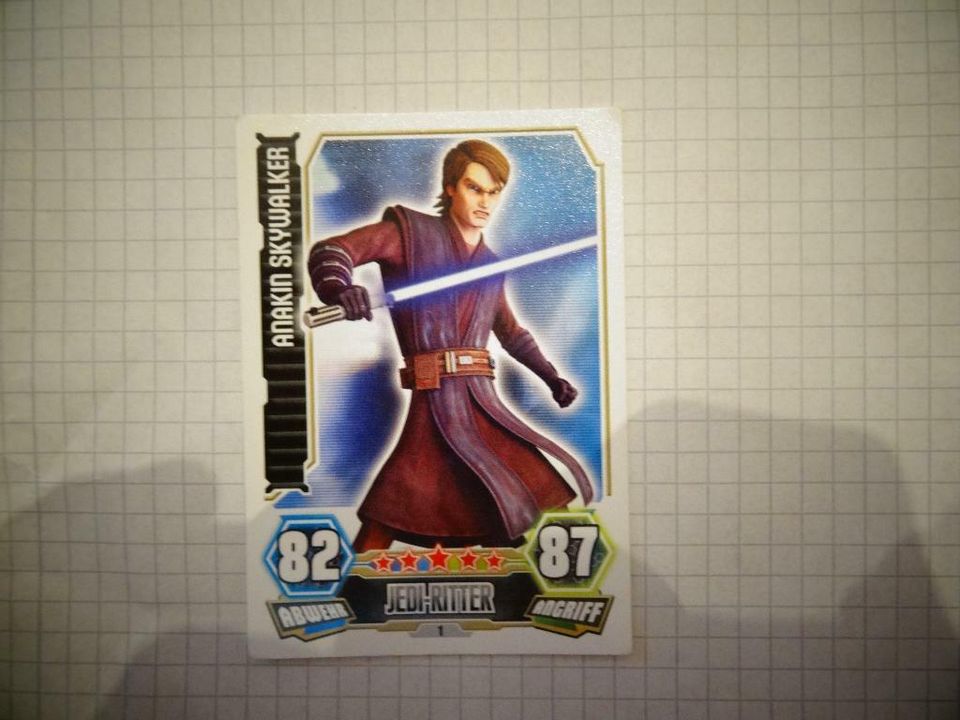 Sammelkarten "Star Wars Force Attax Serie 3" Reguläre Karten in Penzing