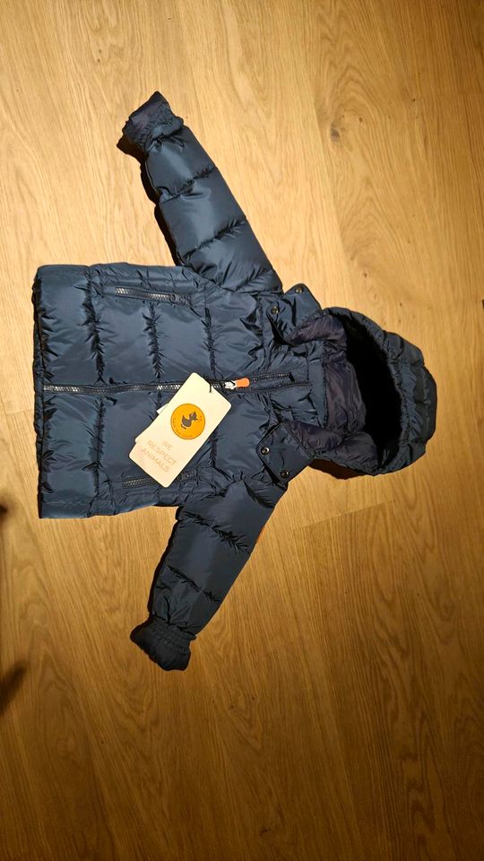 Winterjacke von "Save the duck" Dunkelblau - Größe 104 in Hamburg