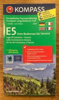 E5 KOMPASS Wander-Tourenkarte Baden-Württemberg - Kressbronn am Bodensee Vorschau