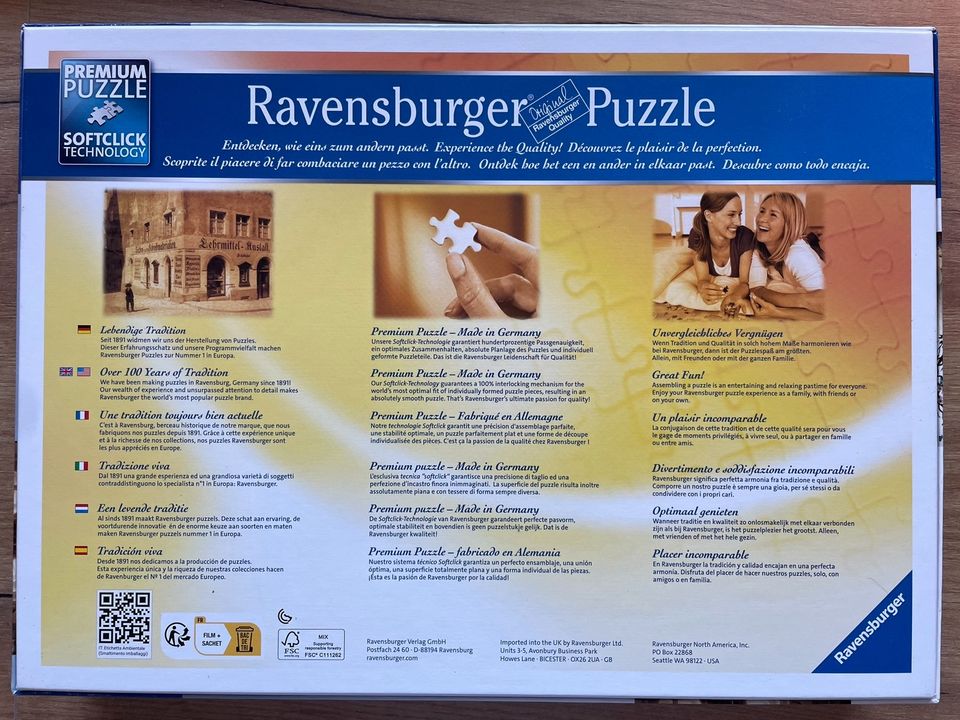 „HIRSCH“ Puzzle von Ravensburger 1000 Teile in Beckedorf