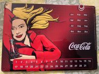 Coca-Cola Kalender Blechschild mit Magneten Hessen - Butzbach Vorschau