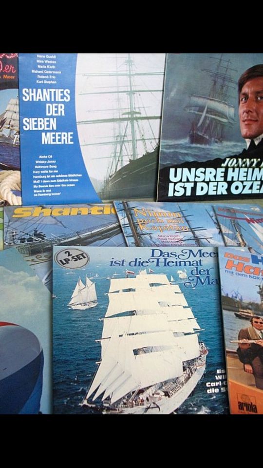 Seemannslieder, Ahoi, 13LP's - Schallplatten in Neuhaus am Inn