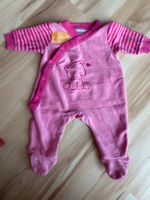 Baby Schlafanzug Einteiler Mädchen Rosa Twins kuschelig Gr.56 Saarland - Schiffweiler Vorschau