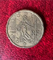 Seltene 20 Euro Cent Münze Frankreich 2001 Niedersachsen - Goslar Vorschau