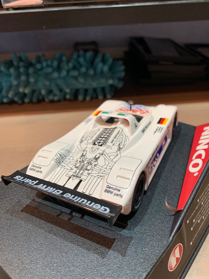 NINCO BMW V12 LM #2 FINA 1:32 Slotcar Carrera Scalextric in Isenbüttel